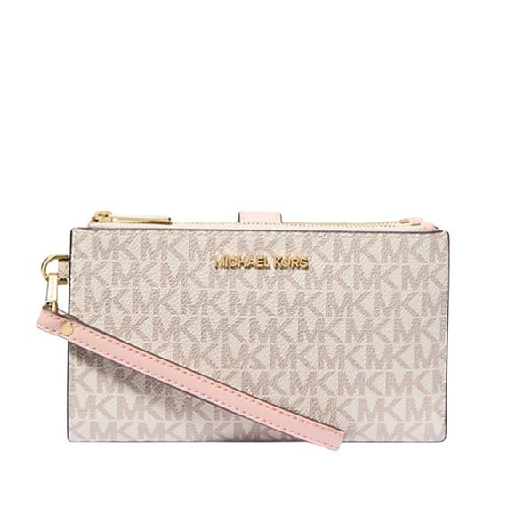 Michael Kors Zip Top Tote Bag Extra Small and Smartphone Wallet Set - Picture 6 of 8